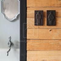 ราคา Man Sign Woman Sign ป้ายห้องน้ำ ป้ายชายหญิง ป้ายเหล็ก ป้ายเหล็กหล่อ (5875986188)