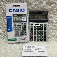 ราคา Casio Calculator เครื่องคิดเลข คาสิโอ รุ่น AX-120ST แบบปรับหน้าจอได้ 12 หลัก สีเงิน (26137518204)