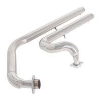 ราคา For YAMAHA XV400 Virago 400 1991 - 2004 Motorcycle Exhaust System Front Middle Link Pipe For YAMAHA (49654992880)