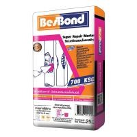 ราคา BESBOND ซีเมนต์ซ่อมแซมโครงสร้าง BESBOND 25 กก. กาว กาวลาเท็กซ์ SUPER REPAIR MORTAR BESBOND 25 KG ประสิทธิภาพที่ดี ปรับค (29123945321)