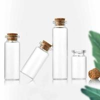 ราคา ขวดแก้วเล็กพร้อมจุก - ขวดแก้วเล็กฝาไม้มินิ-5มล10มล 15มล 20มล 25มล | 30มล 40มล 50มล (54505373535)