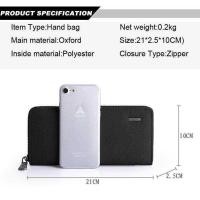 ราคา LY Man KAKA Long Male Coin Money Card Holder Purses For Men Zipper Wallet (28017229832)