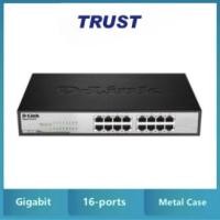 ราคา D-Link DGS-1016C Gigabit Network Switch 16-Port RJ45 10/100/1000Mbps (43963494934)