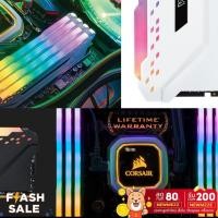 ราคา ผ่อน0% DDR4 CORSAIR RGB 16GB bus 2666 VENGEANCE PRO Lifetime Warranty Black White Ram for pc (1602471532)