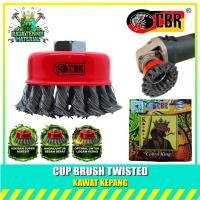 ราคา CBR COBRA KING แปรงล้างถ้วยถัก / แปรงล้างถ้วยบิด - COBRA KING Bowl แปรงลวด (46754679771)