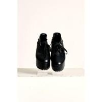 ราคา มือ 2 สภาพดี รองเท้าหนัง ส้นตึก สีดำ Greyhound มือสอง (ของแท้) ไซด์ 36 (4230658561)