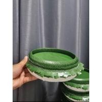 ราคา กระทงคอม้าสีเขียวใบตอง ใช้ทำชุดพานขันหมาก พานธูปเทียนแพ (24508189992)