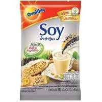 ราคา Exp 08/2026 OVALTINE Soy Ready Mixed Soy Powder with Black and White Sesame 28 g. 5 pcs., โอวัลติน ซอยย์ น้ำเต้าหู้ผง (47254855028)