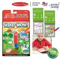 ราคา Melissa & Doug Water Wow - Farm สมุดระบายสีด้วยน้ำรียูสซาเบิล รุ่นฟาร์ม พร้อมปากกาเติมน้ำได้ (24889467614)