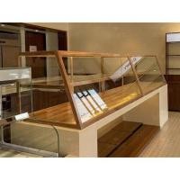 ราคา บาร์เค้กขนมขนาดเล็กตู้ไม้เนื้อแข็งไข่ตู้แสดงขนมขนมปังทาร์ตตู้กระจกขนมปังตู้โชว์แผงลอย SKH5 (56307418187)