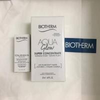 ราคา Biotherm Aqua Glow Super Concentrate 50ml ของแท้ 100% ฉลากไทย + Biotherm Biosource Total Renew Oil 5 ml (5329022736)