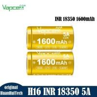 ราคา Vapcell แบตเตอรี่ลิเธียมไอออน H16 INR 1600mah 5A 3.7V 18350 ความจุสูงสุดสำหรับของเล่นไฟฟ้า (57801206776)