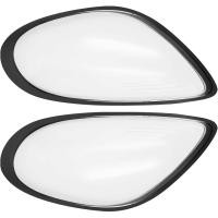 ราคา คู่ไฟหน้าไฟหน้าฝาครอบเลนส์สําหรับ 2014-2016Porsche Boxster/Cayman 981,ฝาครอบไฟหน้าใสซ้าย + เปลี่ยนผู้โดยสารขวา (2014-2016Porsche Boxster/Cayman 981) (50107390831)