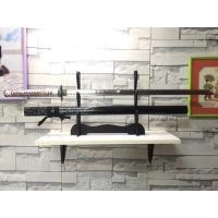 ราคา ดาบซามูไรคาตานะ ใบตรง ดาบนินจา เหล็กฮายคาร์บอนแข็งคุณภาพสูง ความคม 100 % สันหลังหนา 8 mm. พร้อมกล่องเก็บดาบสีทอง (5934711882)