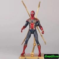 ราคา ( AVAILABLE ) IRON SPIDER MAN THE AVENGER MODEL (ฉบับปกติและฉบับเต็ม) (24475204769)