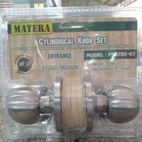 ราคา ลูกบิดประตูห้องนอน P587SS-ET สแตนเลส MATERA (29334745571)
