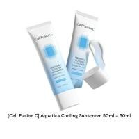 ราคา [Cell Fusion C] Aquatica Cooling Sunscreen 50ml + 50ml / K-BEAUTY (25627173652)