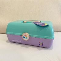 ราคา SALE กล่อง Caboodles <On-The-Go Girl> Size L สี Sea foam & Lavender (7891826081)