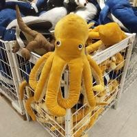 ราคา ใหม่ IKEA ตุ๊กตาปลาหมึกยักษ์ ตุ๊กตาปลาหมึก นุ่ม ทะเล สัตว์ ยัดไส้ หมอนเด็ก ของขวัญวันเกิด 50 ซม. (51757099206)