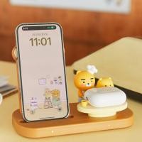 ราคา พร้อมส่งKAKAO FRIENDS 2in1 Wireless Charging Stand Bakery (27452631070)