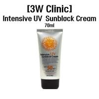 ราคา [3W Clinic] Intensive UV Sun Block Cream SPF50+ PA+++ (70ml) (40326222645)