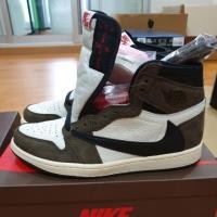 ราคา Nike Air Jordan 1 High OG Travis Scott ของแท้ ของใหม่ (2223546186)