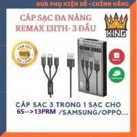 ราคา Remax RC-131TH สายชาร์จ 3 หัว.., Micro USB, Type C (40763508938)