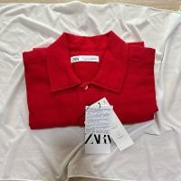 ราคา [พร้อมส่ง ✅] เสื้อคอปกแขนสั้น แบรนด์ Zara ของแท้ 100% จาก Shop (25434095757)