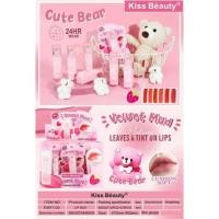 ราคา Kiss Beauty ลิปจุ่ม เนื้อเวลเวท (25696540744)