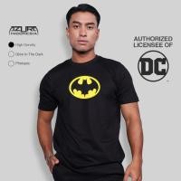 ราคา เสื้อยืด Azura DC Comics Original Batman Evolution 1989 Logo Black Hexagon Motif (29829674115)