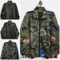 ราคา เสื้อjacketลายพรางคอปก มีฮู้ด (2439246269)