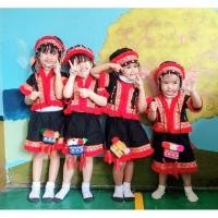 ราคา ชุดชาวเขาเซ็ท4ชิ้นครบชุด (28926787339)