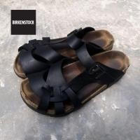 ราคา รองเท้าแตะ​ Birkenstock​ Pisa Black ของแท้​ มือสอง​ (11400538892)