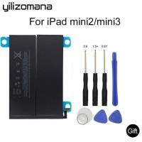 ราคา แบตเตอรี่สำหรับ iPad mini 2 3 แบตเตอรี่ 6471 mAh แบตเตอรี่ทดแทนสำหรับ iPad mini 2/3 A1489 A1490 A1491 A1599 เครื่องมือ (4938041096)