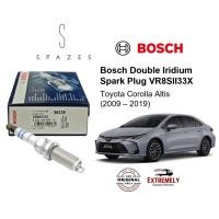 ราคา หัวเทียน Toyota Corolla Altis หัวเทียนอิริเดียมคู่ Bosch Corolla Altis VR8Sii33X (1 ชุด=4 ชิ้น) (46401778829)
