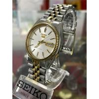 ราคา Seiko 5 automatic Datejust 2K (SNXJ90) ขอบหยักหลักสอดนิลหน้าแป้ง PP10 (25196199557)