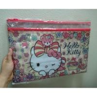 ราคา ซองซิป F4 SANRIOลาย hello kitty garden (56312464)