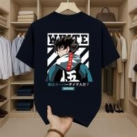 ราคา เสื้อยืดผู้ชาย สกรีนลายการ์ตูนอนิเมะสุดฮิต เสื้ออนิเมะเท่ๆ เสื้อยืดสตรีทแฟชั่นoversize t shirtคนอ้วน (43673539157)