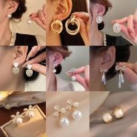 ราคา ,ต่างหูระย้า ห้อยพู่ รูปผีเสื้อ ประดับมุก หรูหรา สไตล์เกาหลี สําหรับผู้หญิง (27315532429)