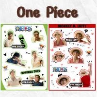 ราคา one piece วันพีช สติ๊กเกอร์ไม่ไดคัท กันน้ำ อ่านก่อนสั่งค่ะ (18093010670)