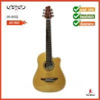 ราคา Carabao กีตาร์ กีต้าร์โปร่งไฟฟ้า GW-100CEQ2B-N 34 ลูกหิน (แถมฟรีกระเป๋ากีตาร์+จูนเนอร์+ปิ๊คคาราบาว) (4300) (7410217235)