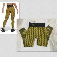 ราคา STELLA McCARTNEY x Adidasแท้ yellow /black knit training legginsize M ใหม่กางเกงกีฬาสีดำเหลือง (44754930652)