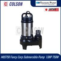 ราคา COLSON TSUNAMI MUS750 / MUS750A ปั๊มจุ่มปลาคาร์พแฟนซี 1.0HP 750W (อัตโนมัติ / คู่มือ) (44555632920)