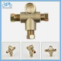 ราคา EVER 10mm อุปกรณ์ท่อเบรค 3 Way เบรค T Piece Tee W/ 3 ชายสั้นถั่ว Union Metric M10 3/16" ท่อเบรคท่ออุปกรณ์เสริมอะไหล่ TH (46055528781)
