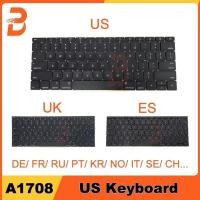 ราคา ใหม่ US UK EU สเปนฝรั่งเศสเยอรมันรัสเซียเกาหลีคีย์บอร์ดสําหรับ MacBook Pro Retina 13 "A1708 2016 2017 ปี (27141479327)