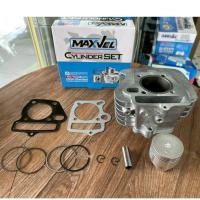 ราคา เสื้อสูบเวฟ100 ลูกเดิมSTD50มิล ครบชุดพร้อมประกอบ KFM ยี่ห้อ:Maxvel [แม็กเวล] ทดมาก #W100s KFM (43919190459)