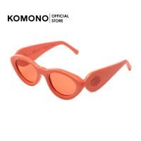 ราคา KOMONO Kiki Pink Dust แว่นตากันแดดแฟชั่น ทรงกลมรีมีดีไซน์ สีชมพู 100% UV400 Protection (41600280801)