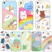 ราคา เคสซิลิโคน TPU ใส แบบนิ่ม สําหรับ Iphone 4/4s 5/5s/se(2016) 6/6s se(2020)se(2022) (16085251503)
