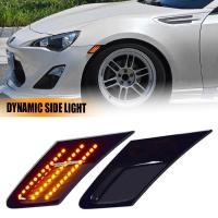 ราคา 2PCS LED แบบไดนามิกไฟเลี้ยวไฟสัญญาณสําหรับ Toyota 86 FT86 GT86 Side Marker ตัวบ่งชี้ลําดับโคมไฟสําหรับ Scion FR-S สําหรับ Subaru BRZ (41558124790)