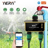 ราคา RCYAGO Automatic Solar Irrigation Timer,WiFi Water Timer Automatic Watering System for Garden,Yard (25992849436)